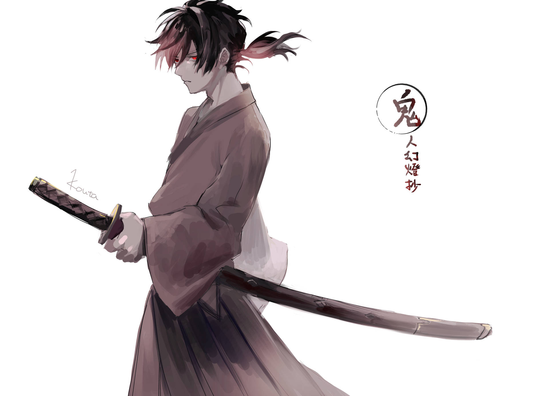 Anime Samurai Sword Wallpaper