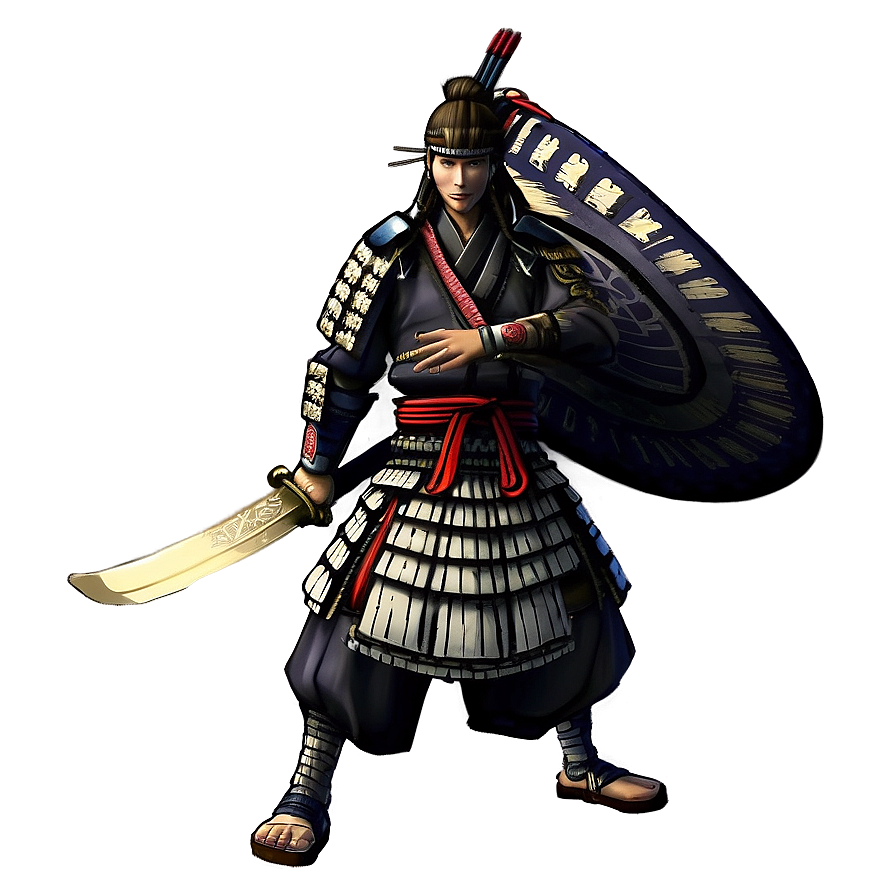 Download Anime Samurai Warrior Png Dsw | Wallpapers.com