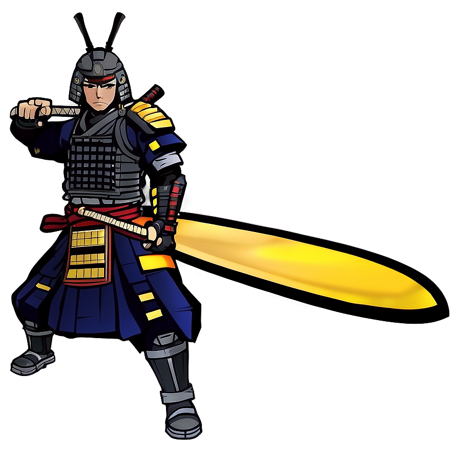 Anime Samurai Warrior Png Rsu77 PNG