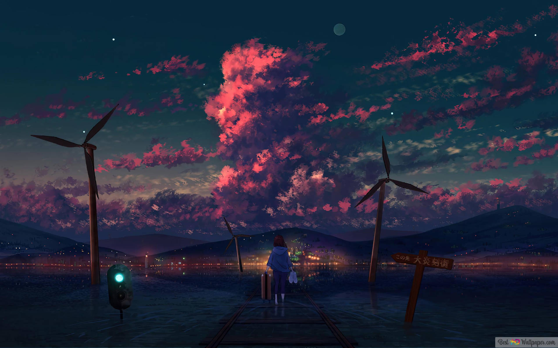 Image  "Breathtaking Anime Scenery 4K" Wallpaper