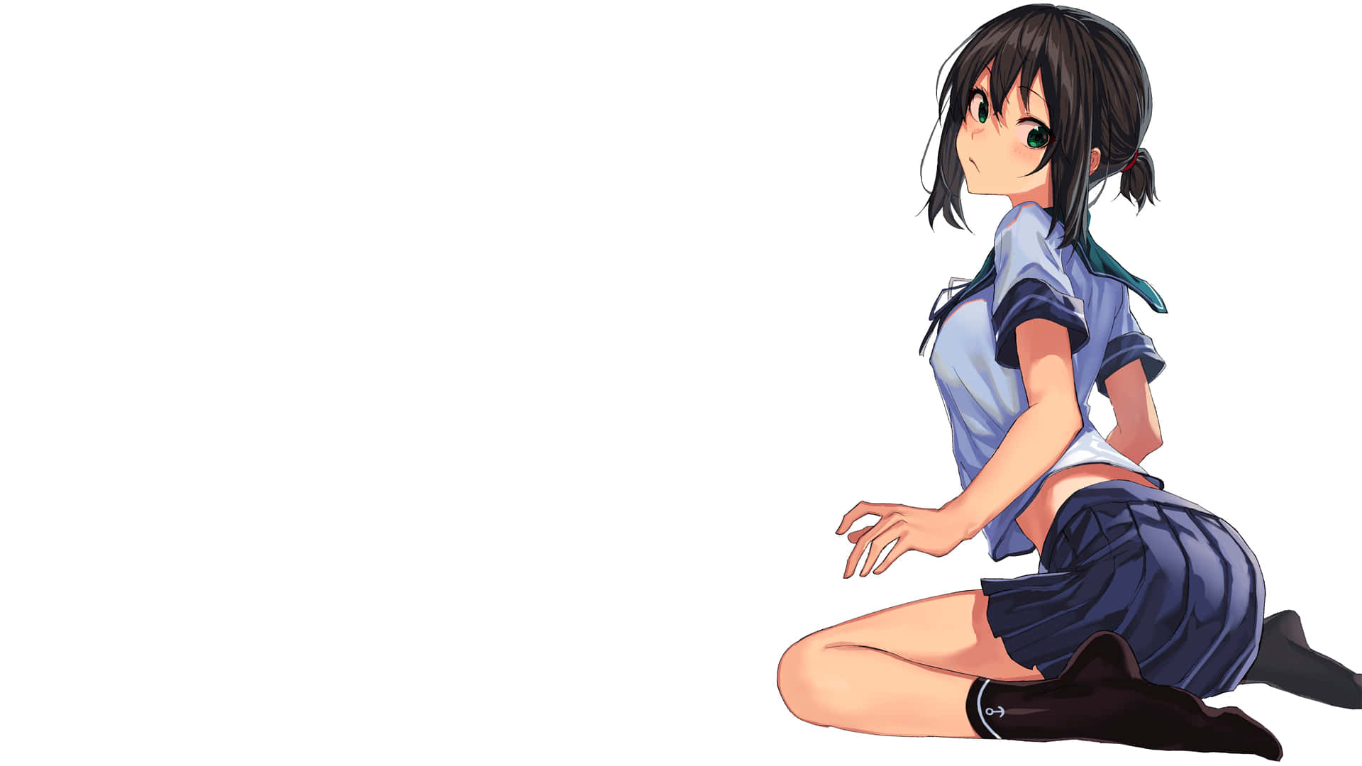 Anime Skole pige sød sexy Kawaii wallpaper Wallpaper