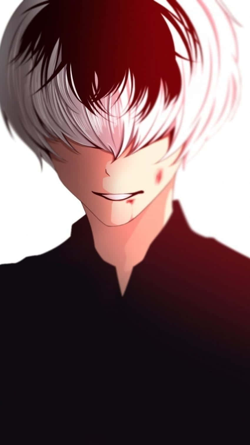 Anime Sinister Smile.jpg Wallpaper