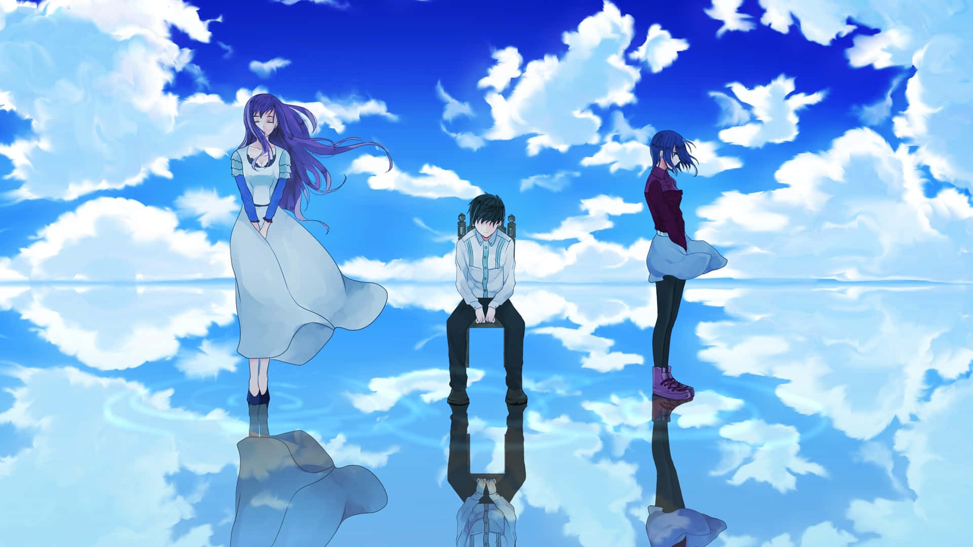 Erreicheden Himmel In Anime Sky!