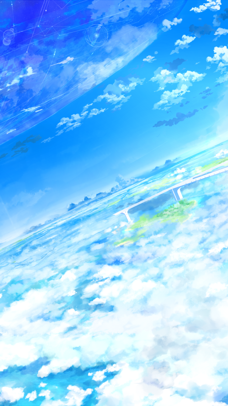 Uncielo Azul Con Nubes