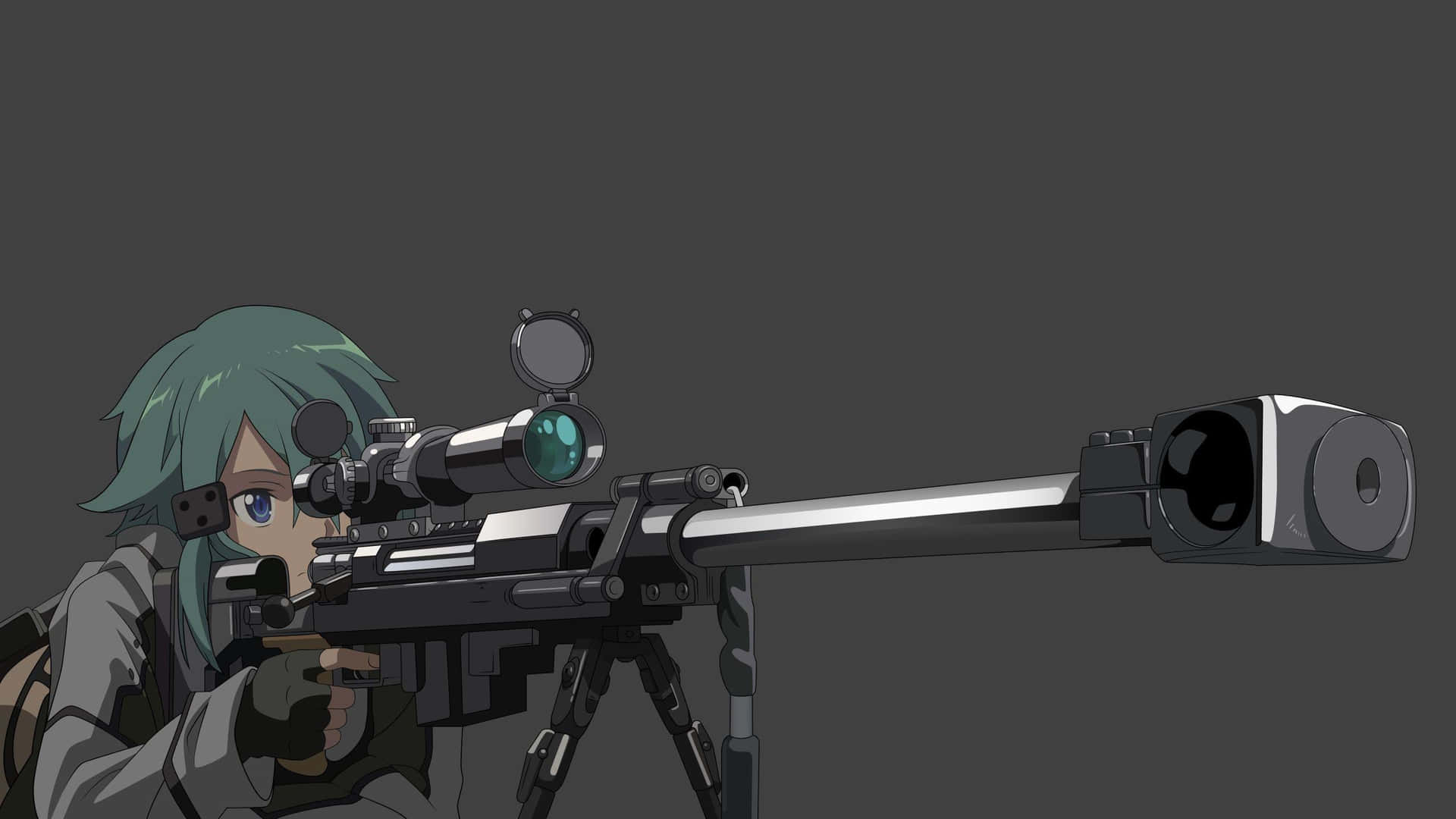 Anime Sniperin Action Wallpaper