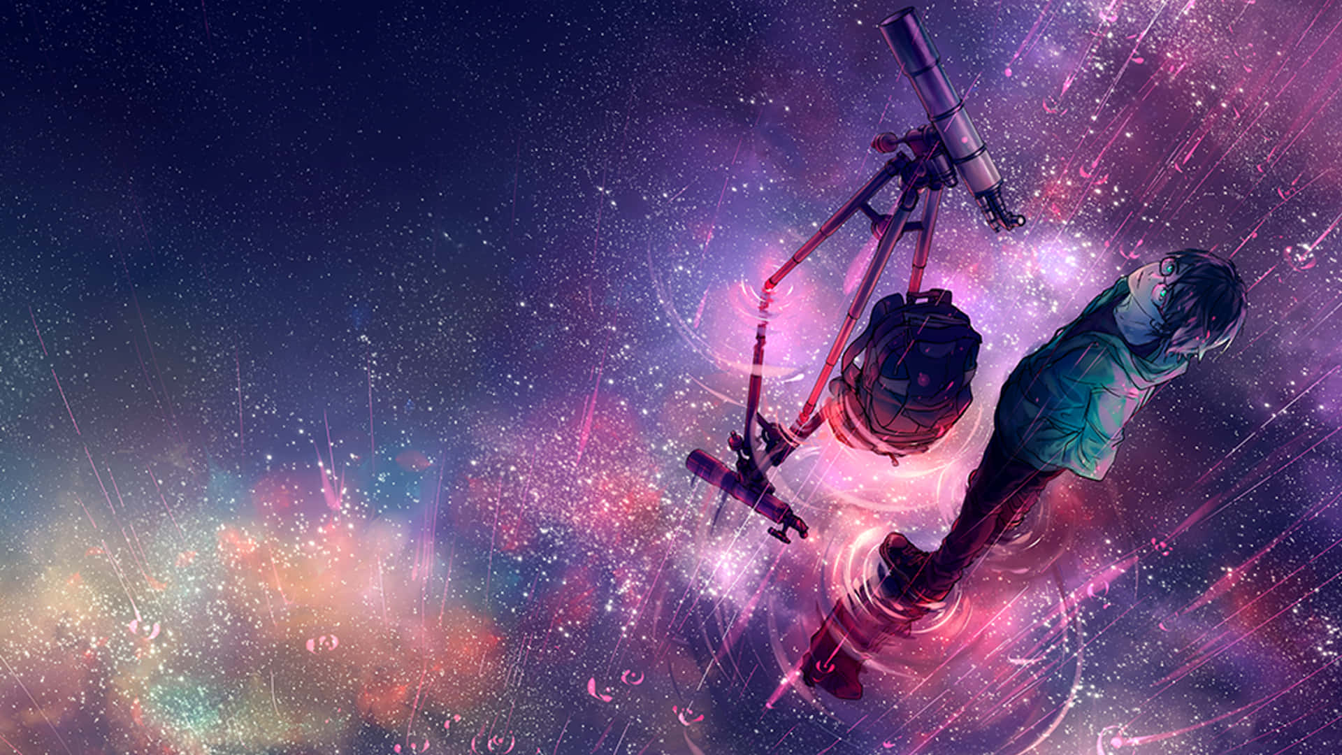 Animerymdregnet Nebula Astronomi Wallpaper