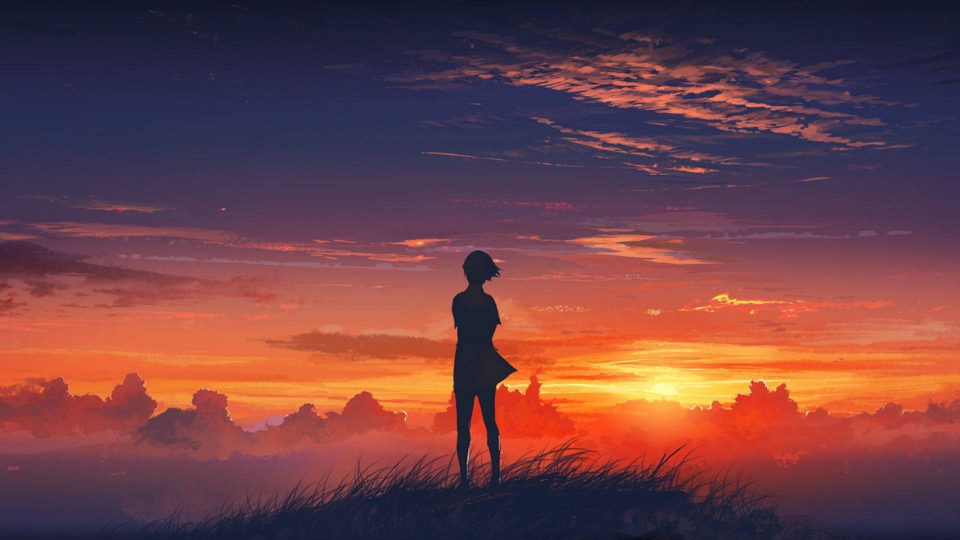 Anime Sunset