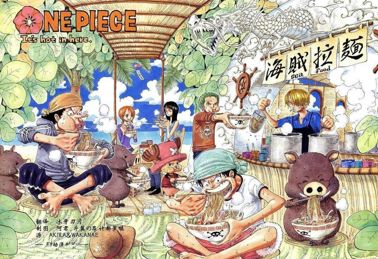 Anime One Piece Thanksgiving Wallpaper