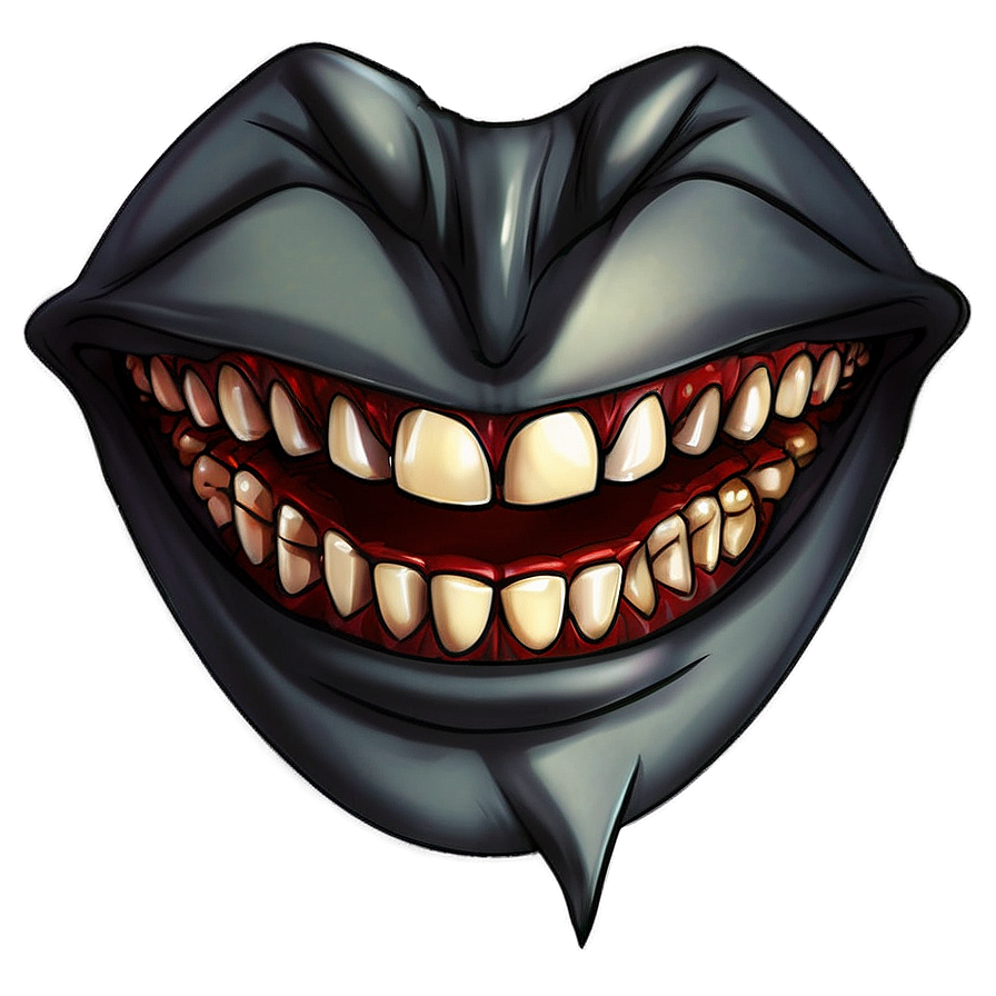 Anime Vampire Mouth Png 06202024 PNG