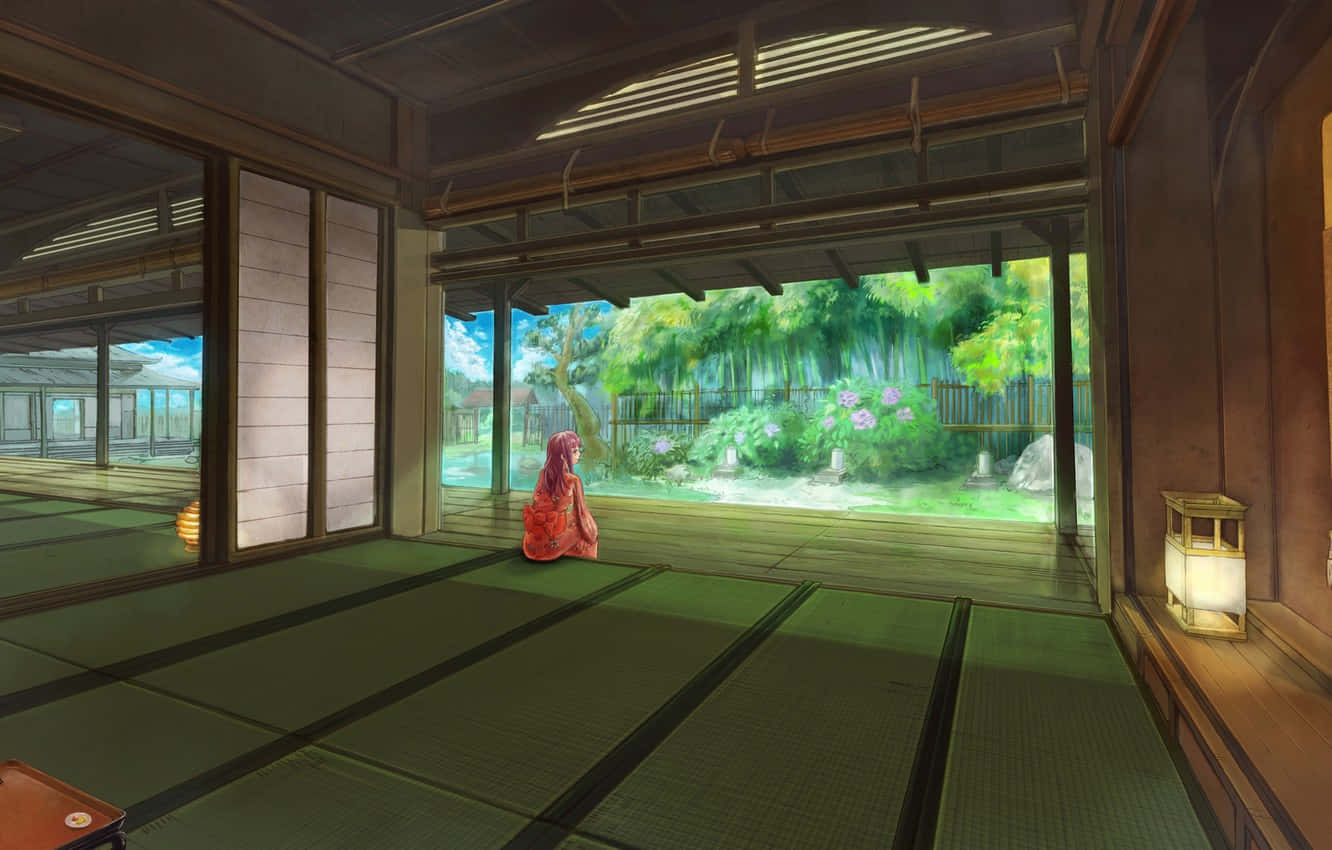 Vibrant Anime Zoom Background