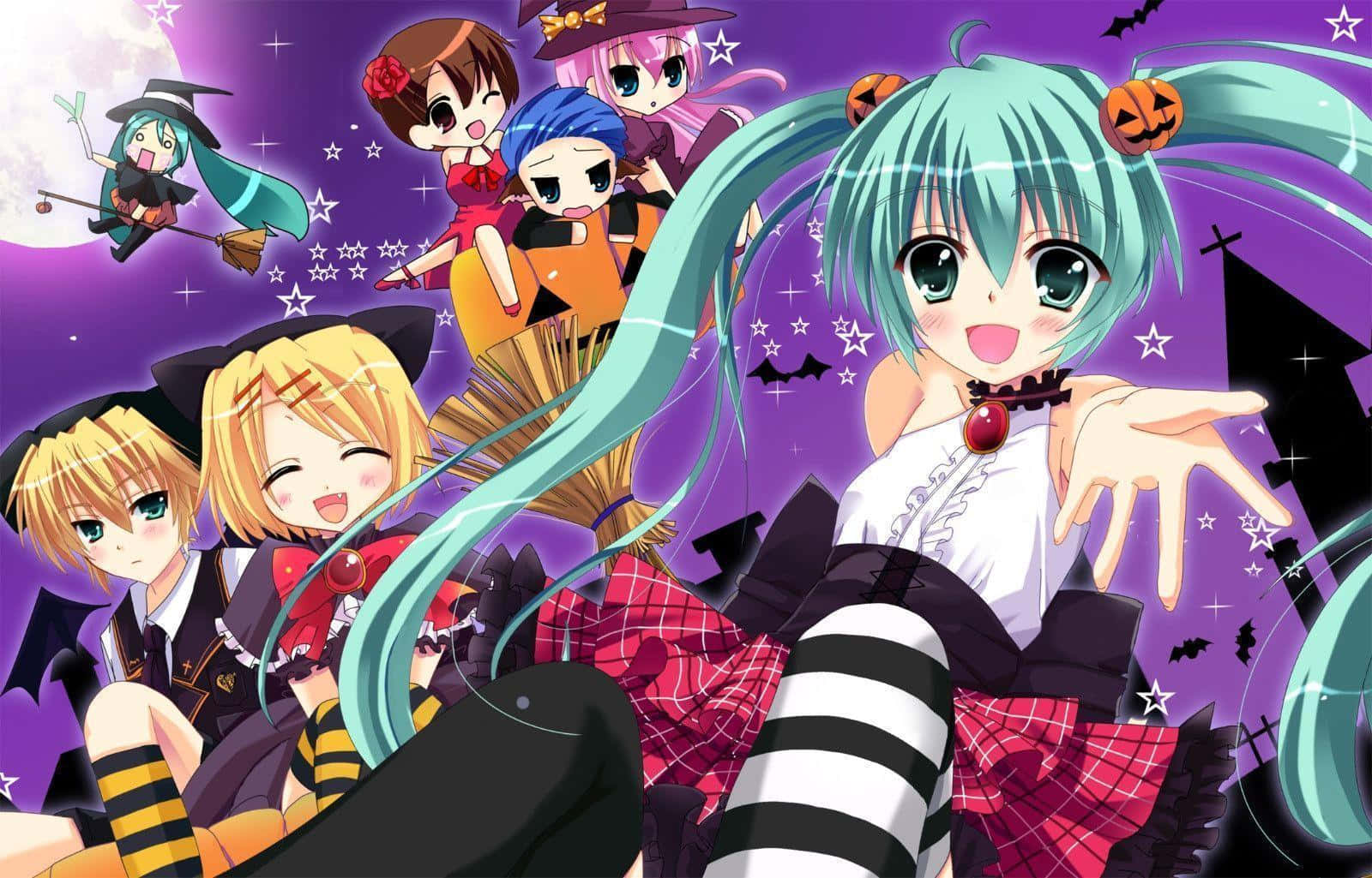 Animecore(nombre Para El Estilo De Fondo De Pantalla Del Anime O Manga Con Elementos Llamativos O Colores Brillantes) Fondo de pantalla