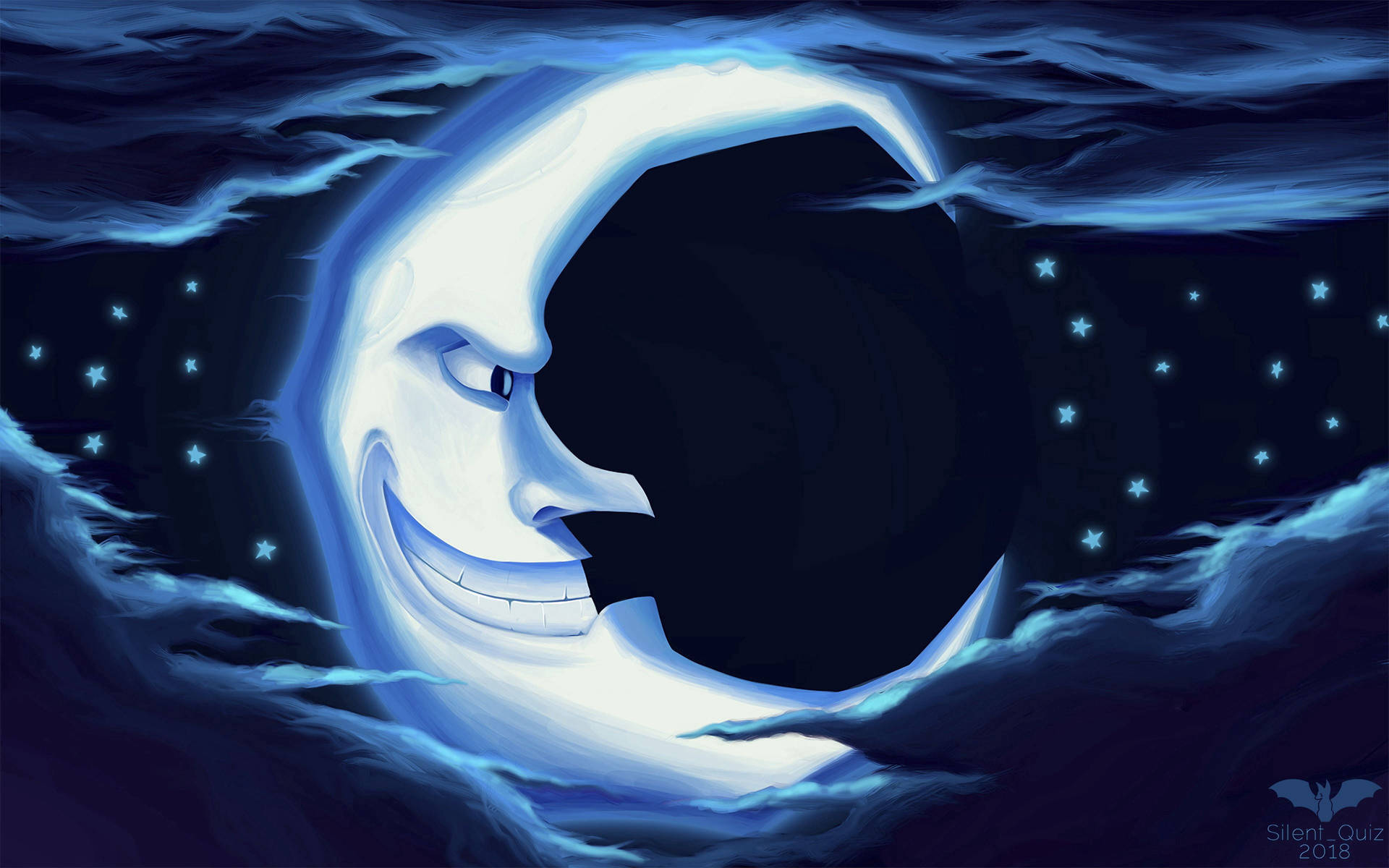 Animeret Moonlight 4k Wallpaper