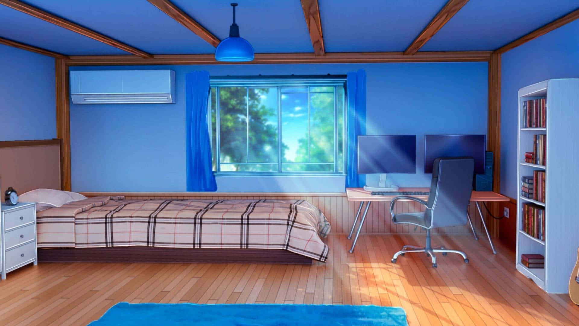 Animezimmer Hintergrund