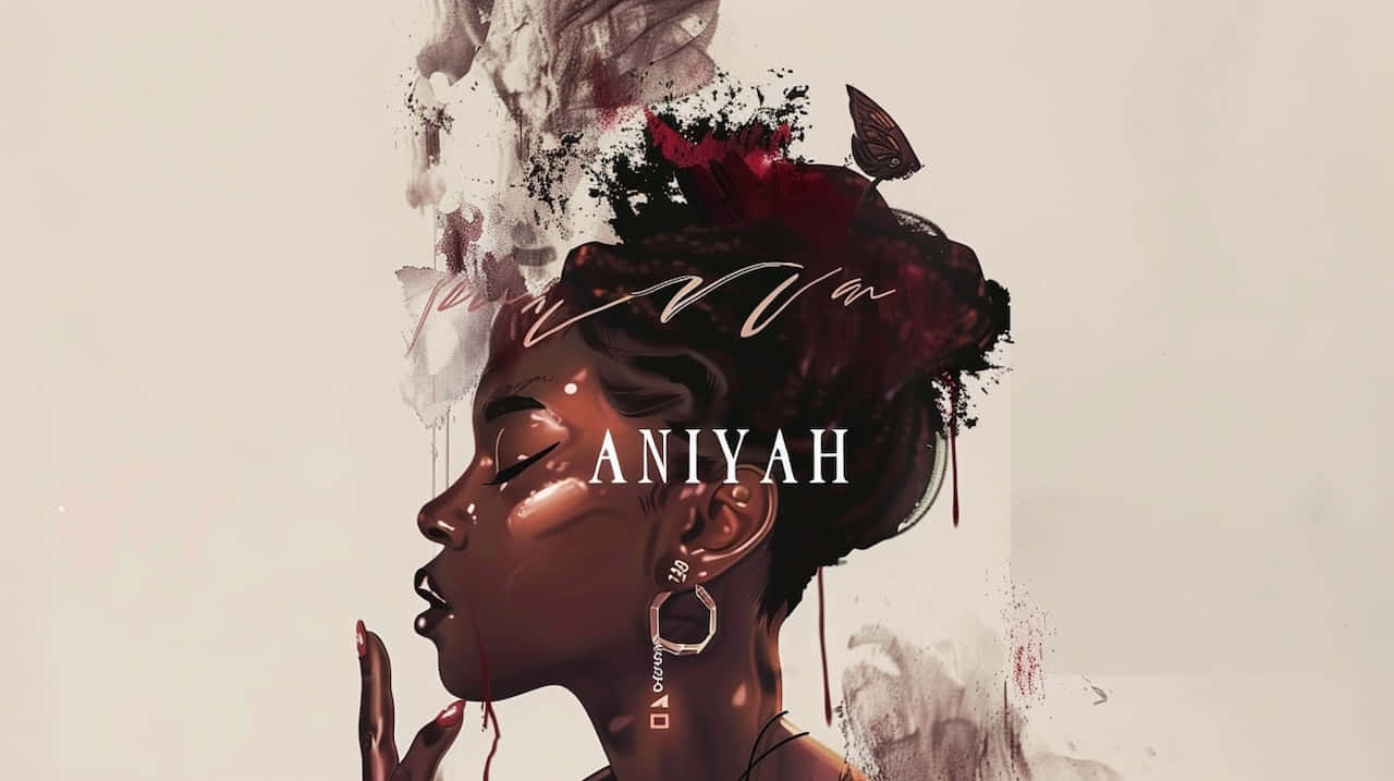 Aniyah Artistic Profile Portrait Wallpaper
