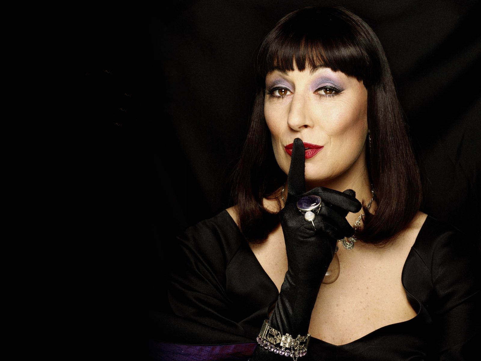 Anjelica Huston Character Grand High Witch Wallpaper
