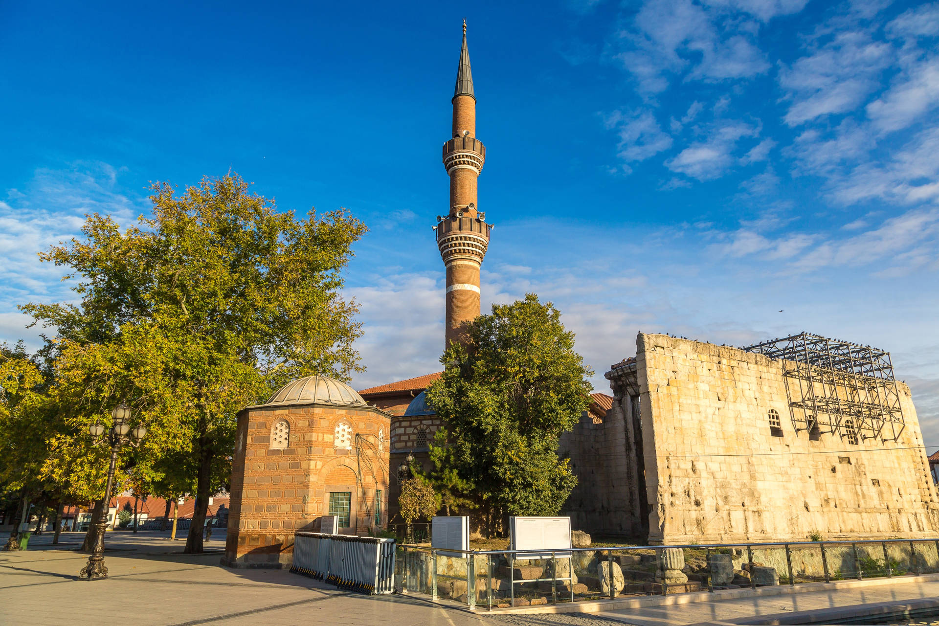 Mezquitaantigua De Ankara Fondo de pantalla