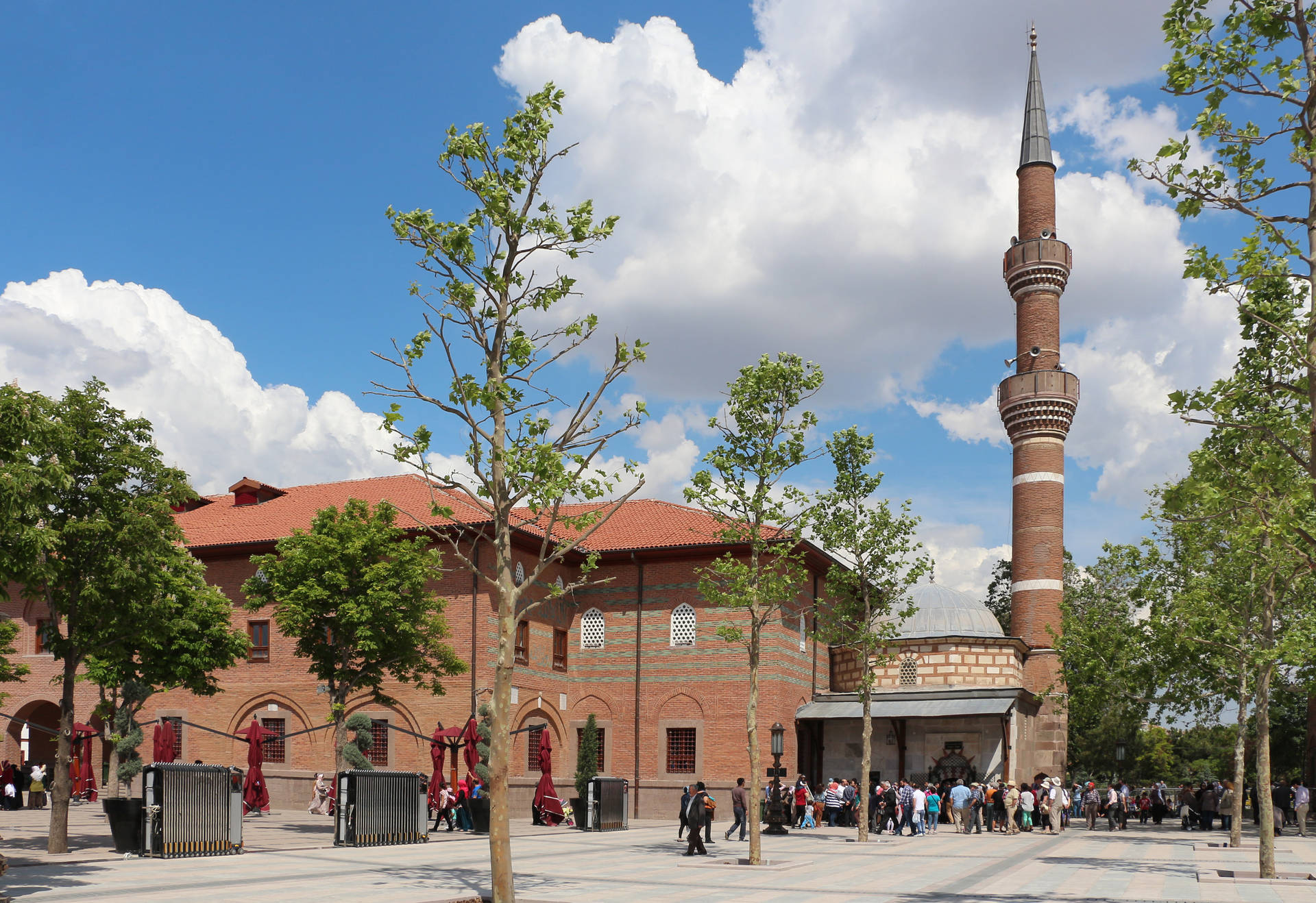Ankarahaci Bayram Mosque - Mezquita De Ankara Haci Bayram Fondo de pantalla