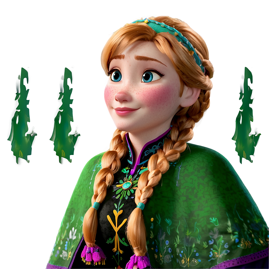 Download Anna From Frozen Png Udi | Wallpapers.com