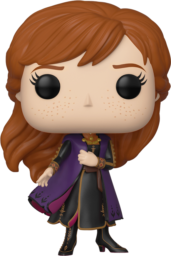 Anna Frozen Funko Pop Figure PNG