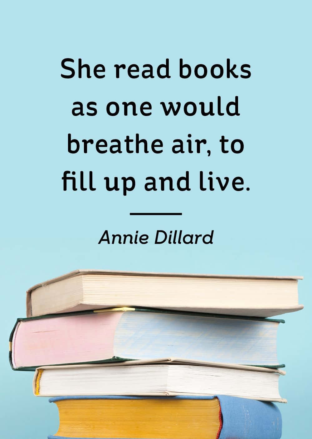 Annie Dillard Book Quote Wallpaper