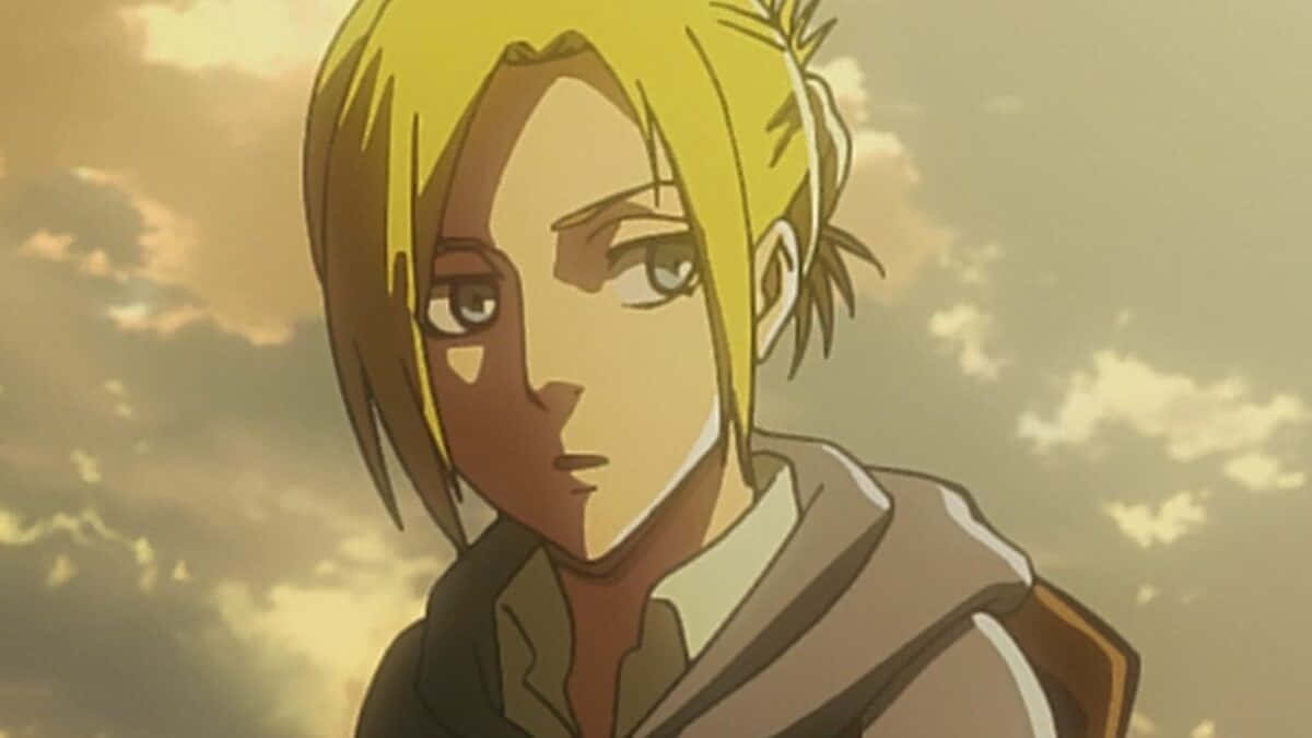 Annie Leonhart. The brave heroine from Attack on Titan. Wallpaper