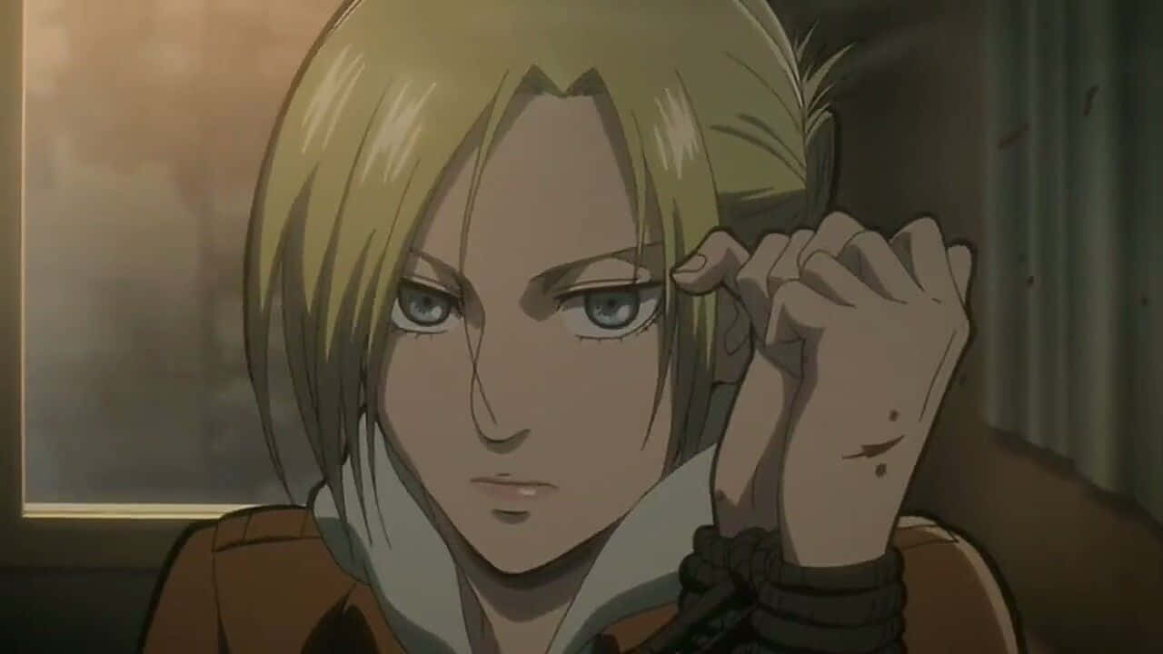Annie Leonhart a disciple of the 104th Training Corps Wallpaper