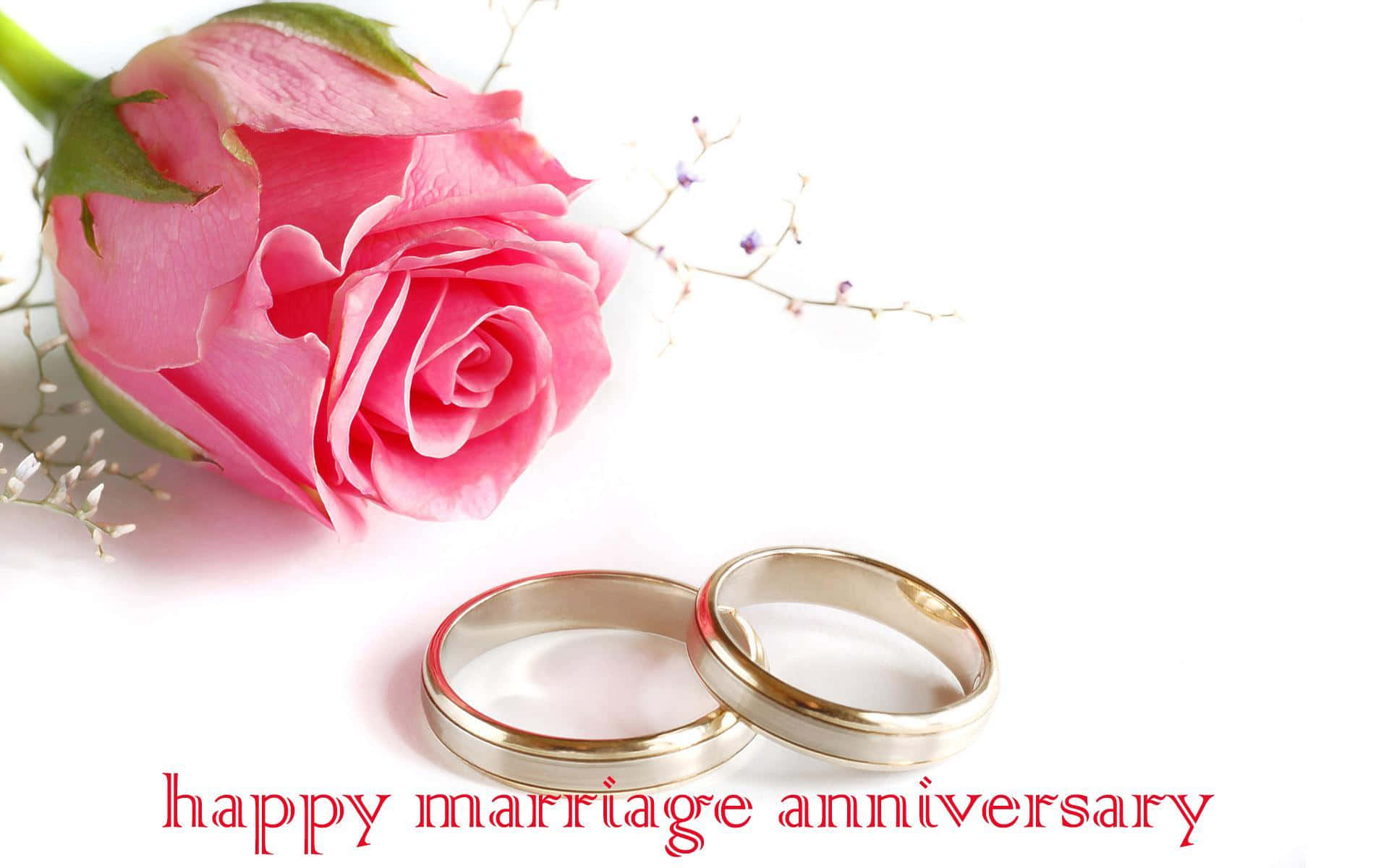 Download Happy Anniversary Luxurious Diamond Ring Wallpaper | Wallpapers.com