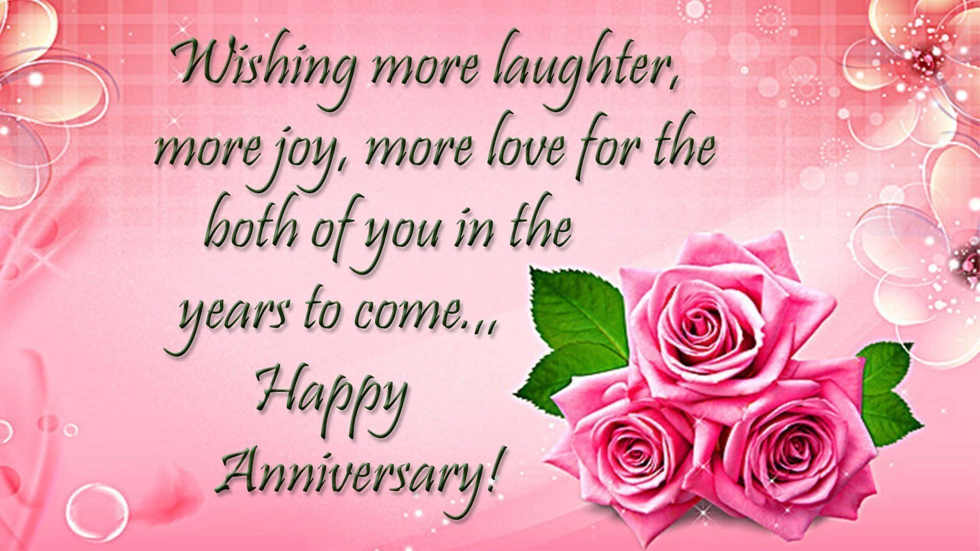 Wishing More Laughter Happy Anniversary Picture