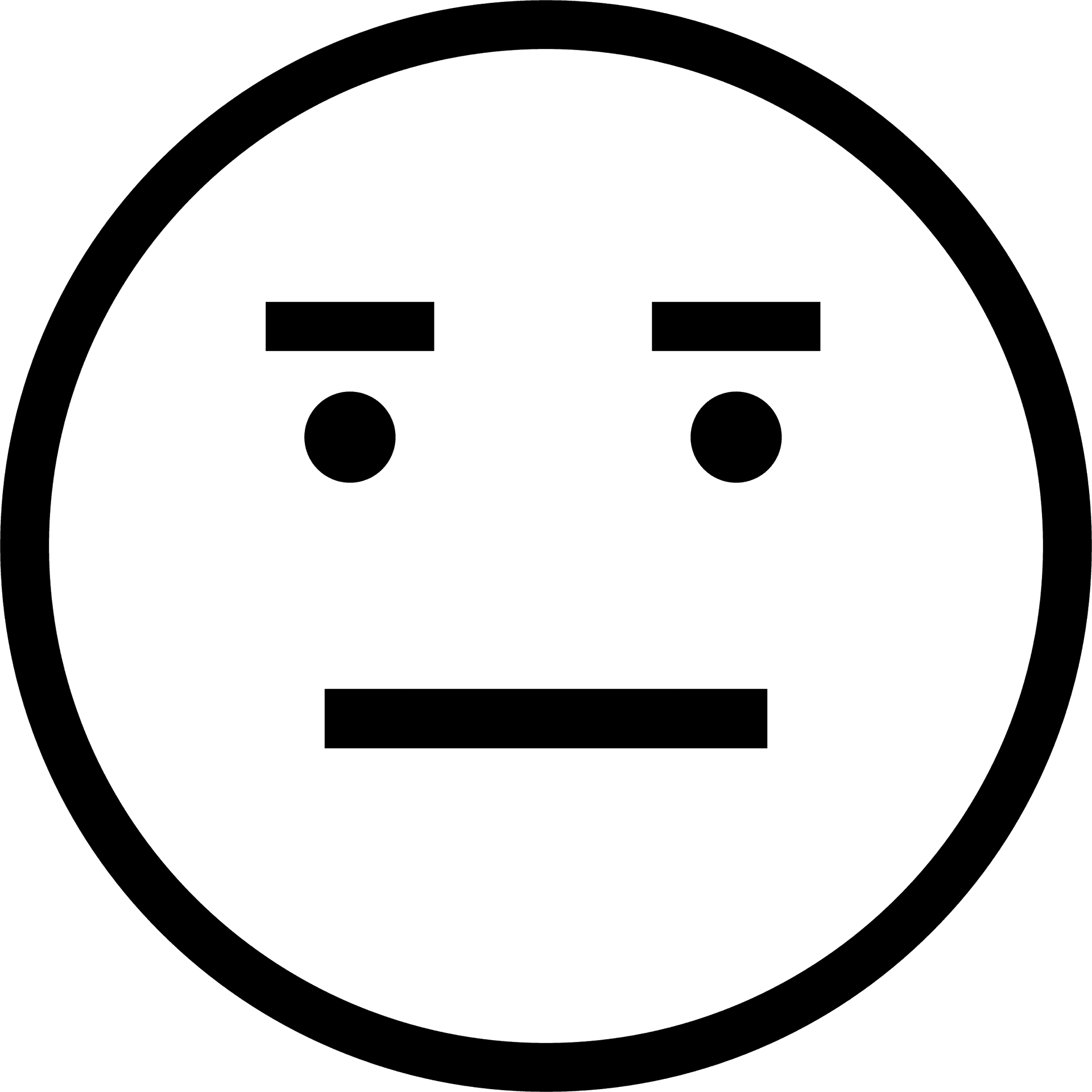 Annoyed Expression Emoji PNG
