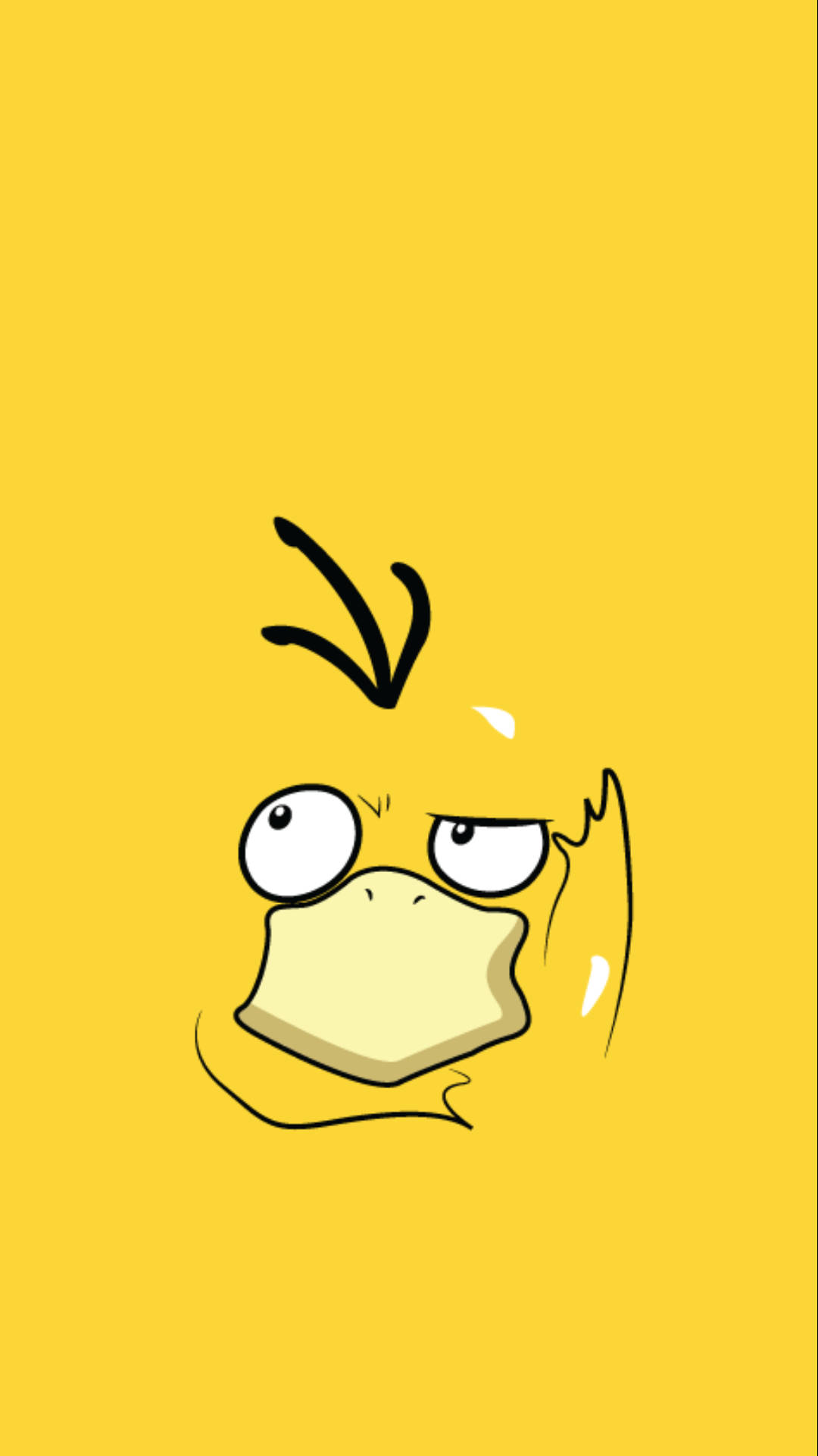 Feeling Annoyed? Psyduck Can Relate! Wallpaper