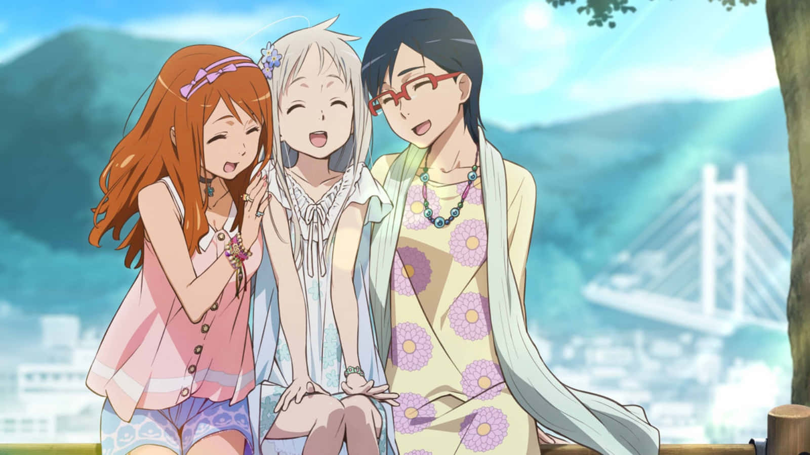 Super group of five childhood friends from Anohana