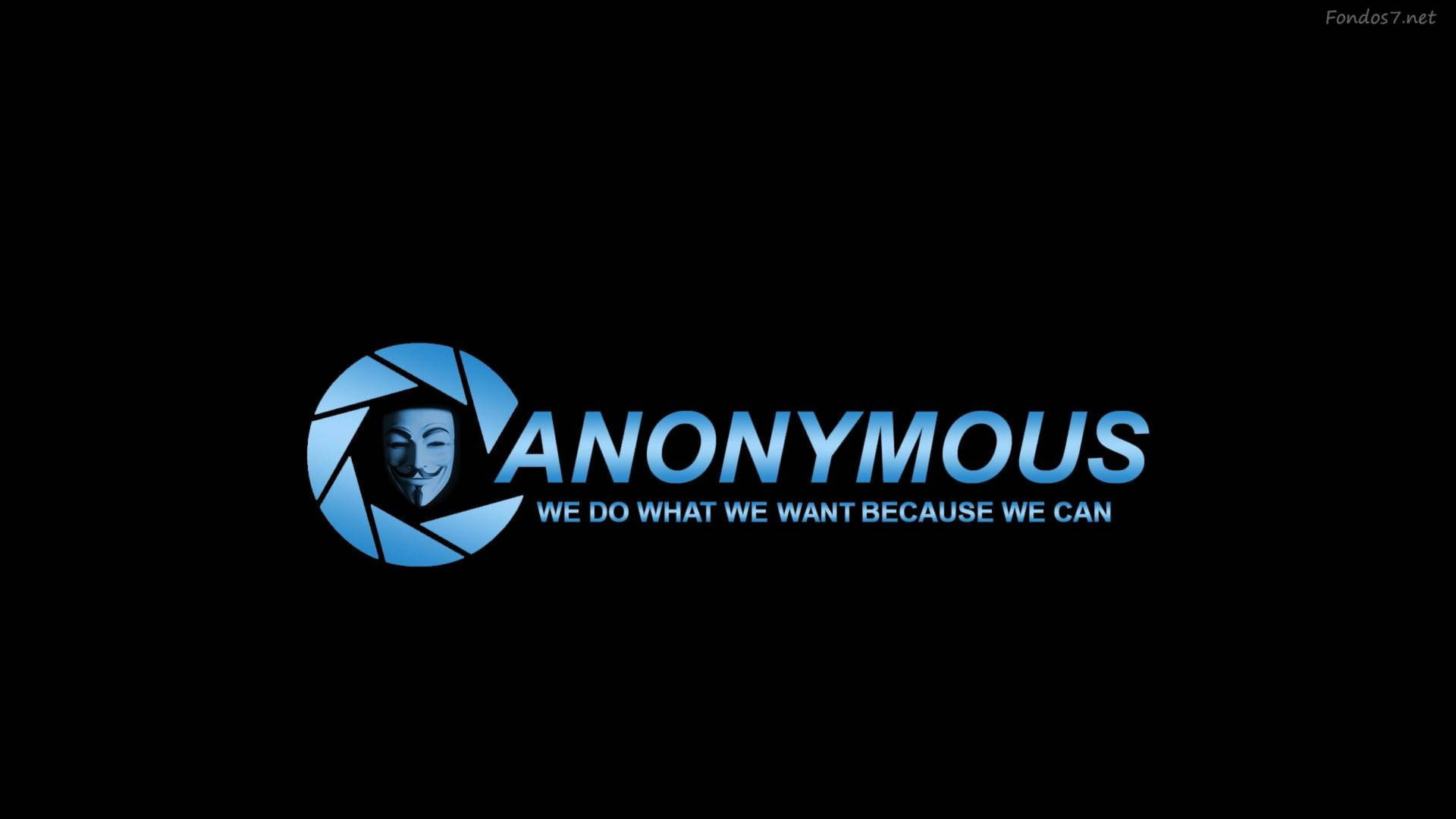 Anonym Typografi Hacker 4k Wallpaper