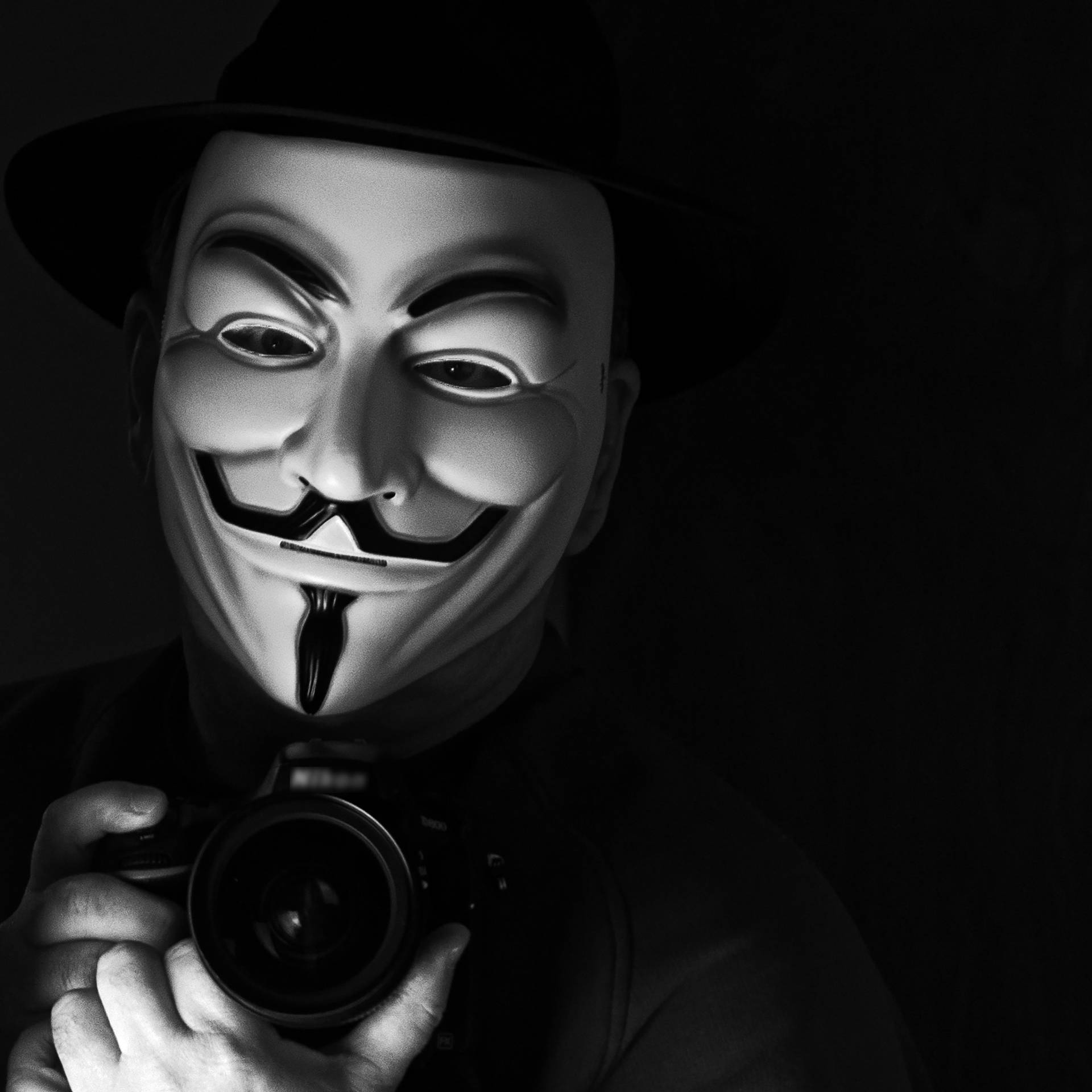The Face Behind Anonymous Wallpaper
