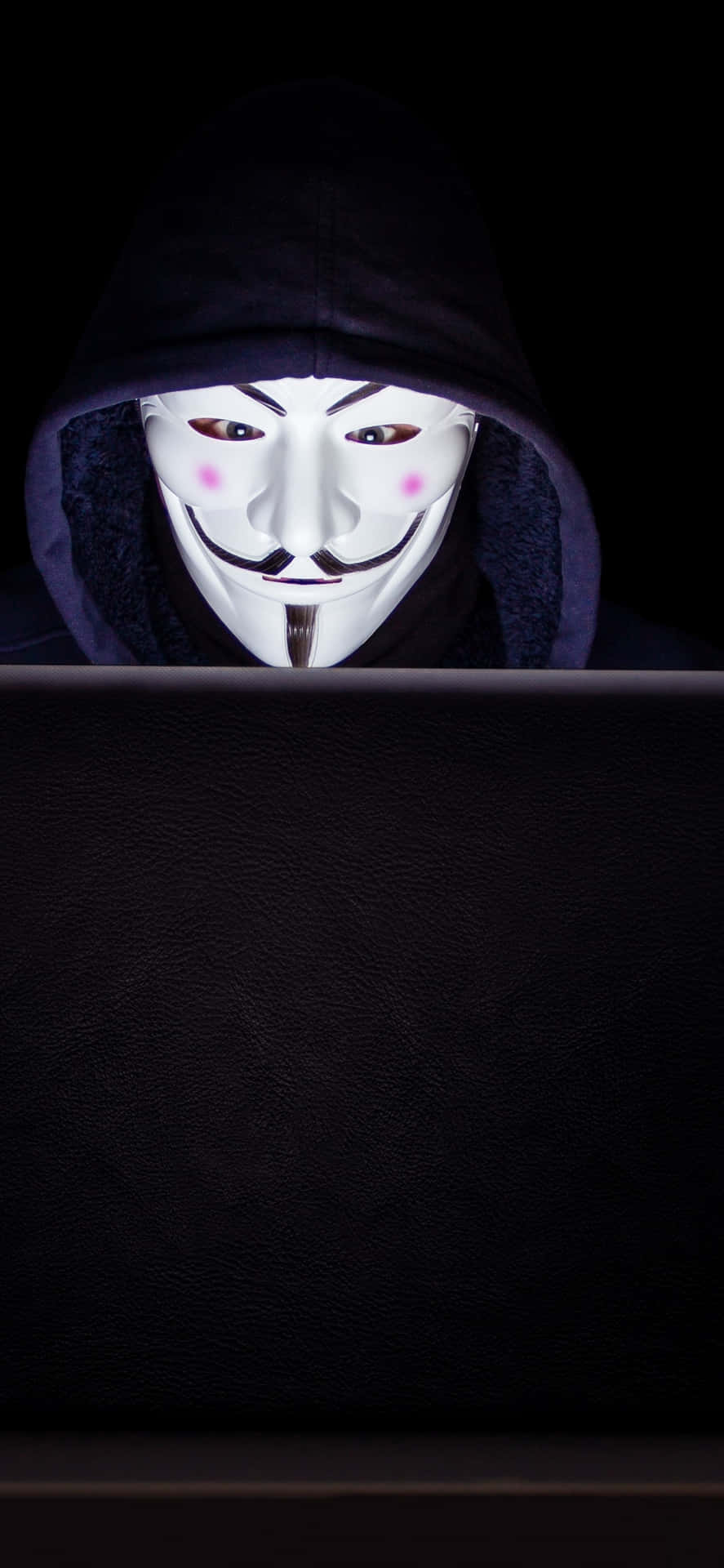 Anonymous Hackerin Hoodie Wallpaper
