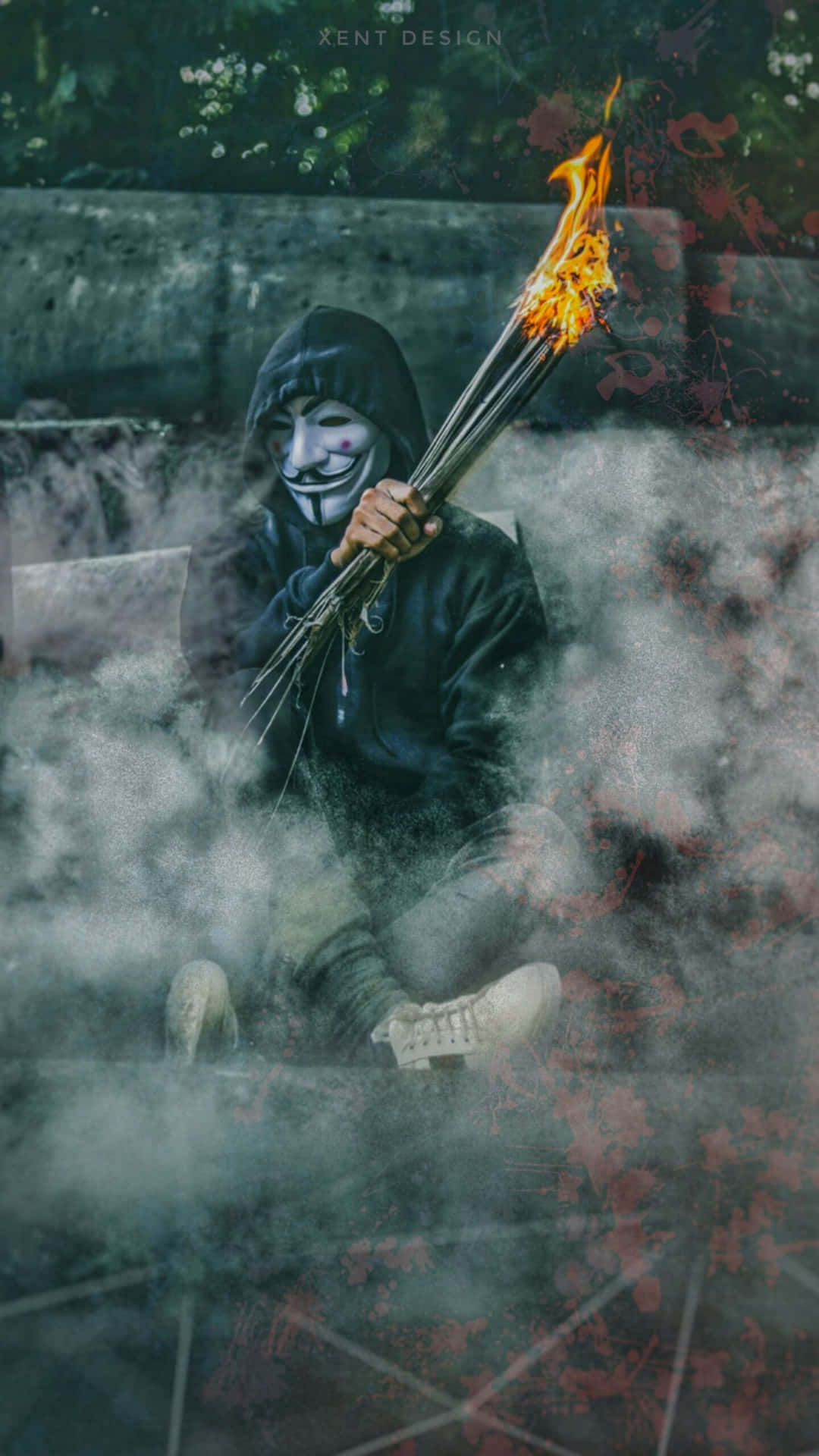 "Stay safe and anonymous with the revolutionary IPhone" Wallpaper