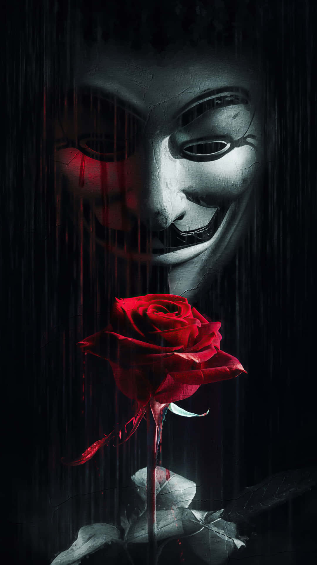 Get Anonymous with an Iphone Wallpaper