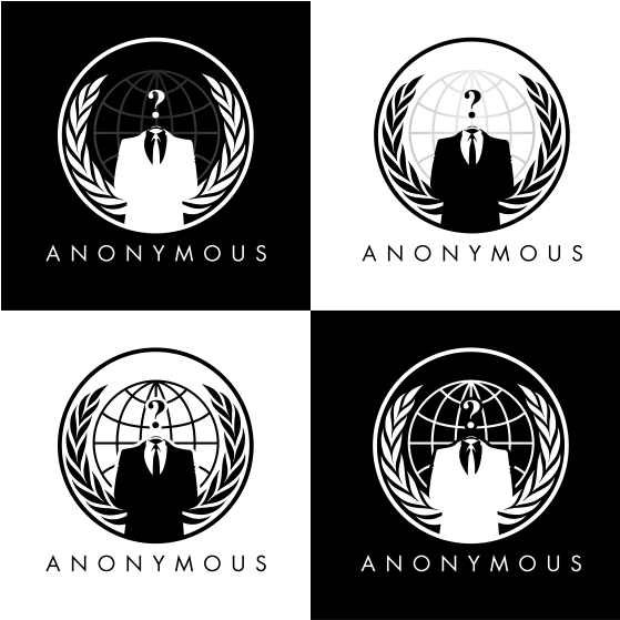 Anonymous Logos Variations PNG