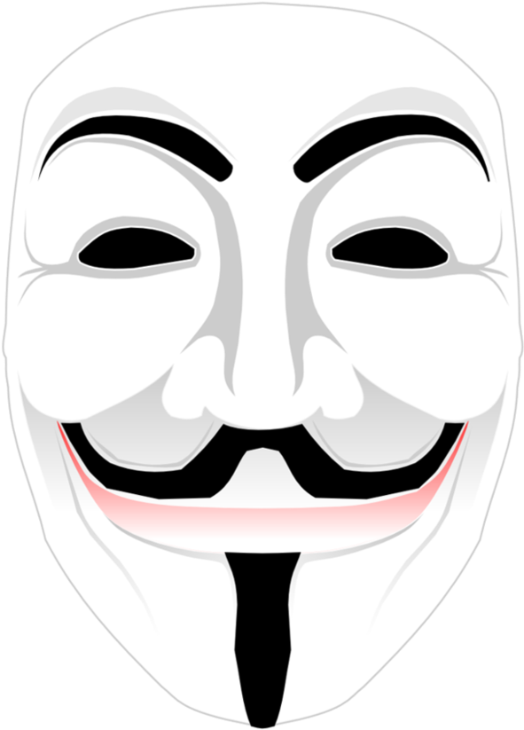 Anonymous Mask Graphic PNG