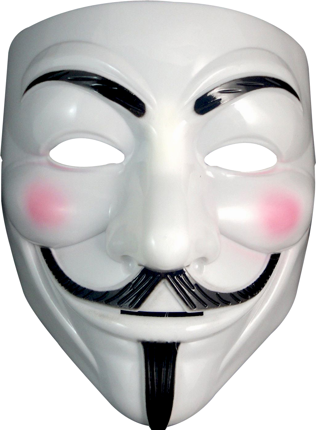 Anonymous Mask Iconic Design PNG