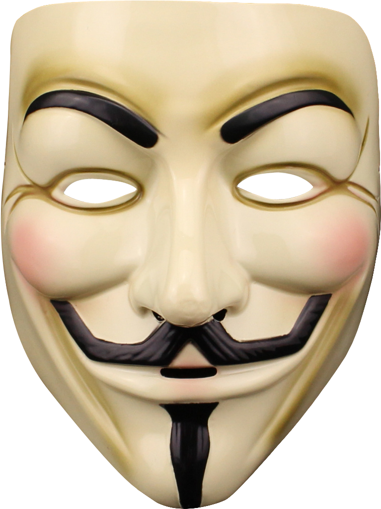 Anonymous Mask Iconic Symbol PNG