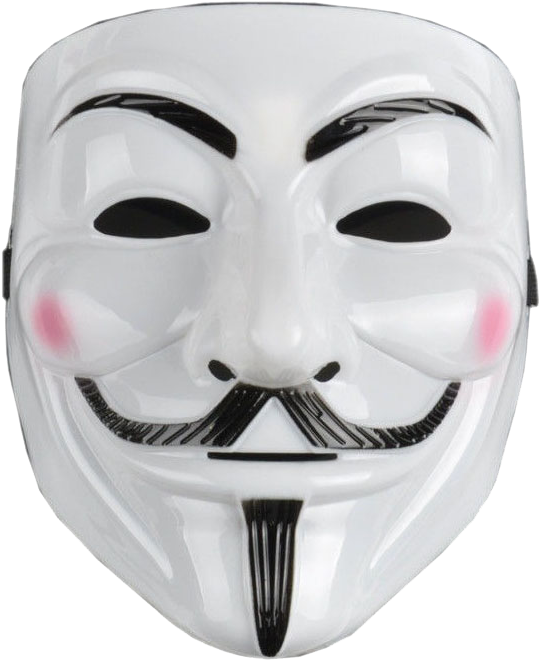 Anonymous Mask Iconic Symbol PNG