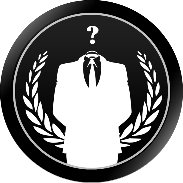 Anonymous Question Mark Emblem PNG