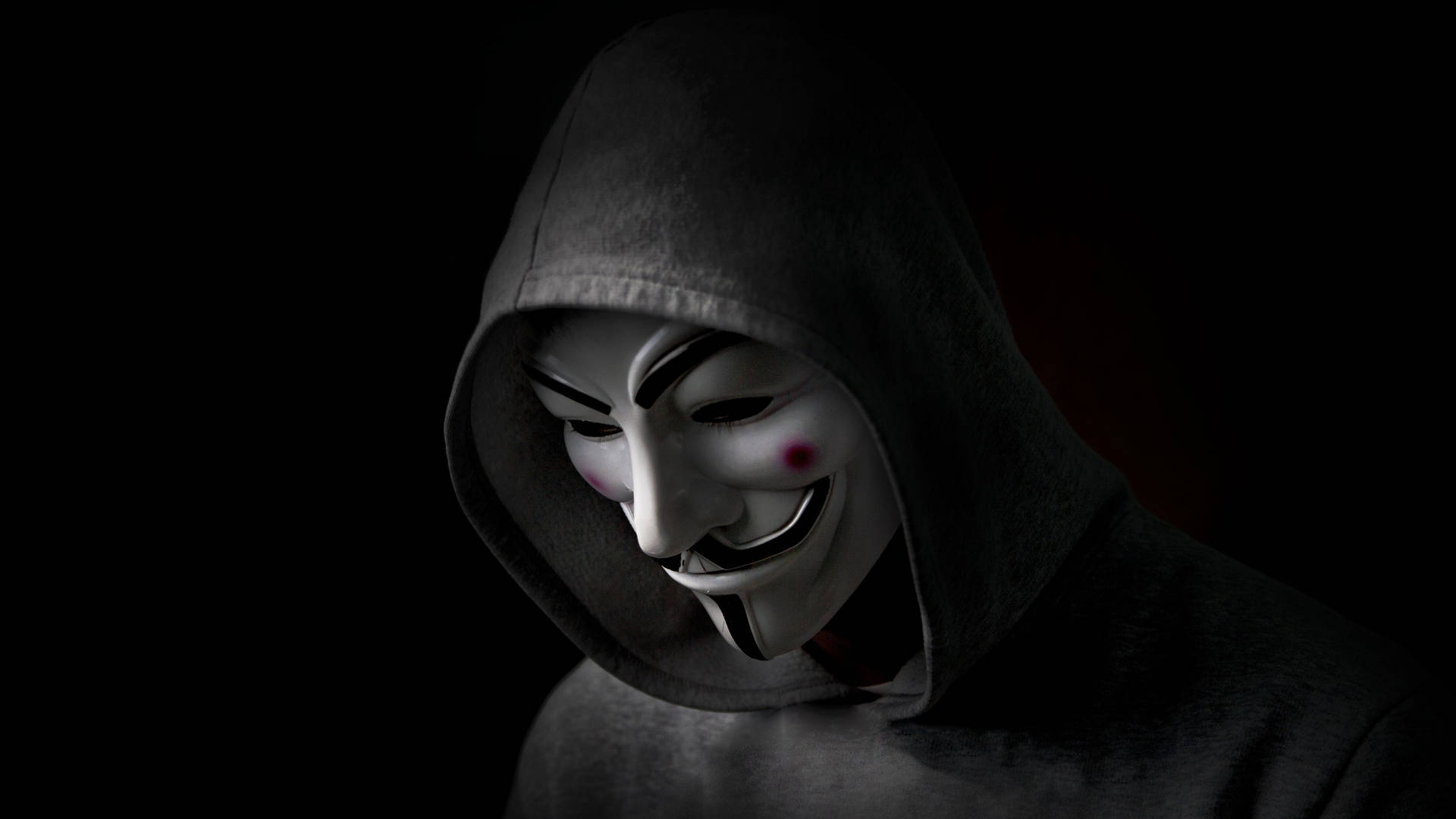 Anonymous With Face Downward