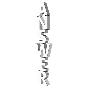 Answer Reflection Illusion PNG