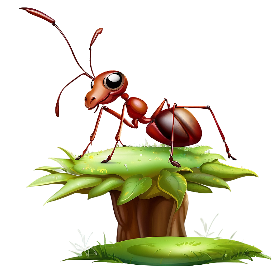 Ant In Nature Scene Png Skv PNG
