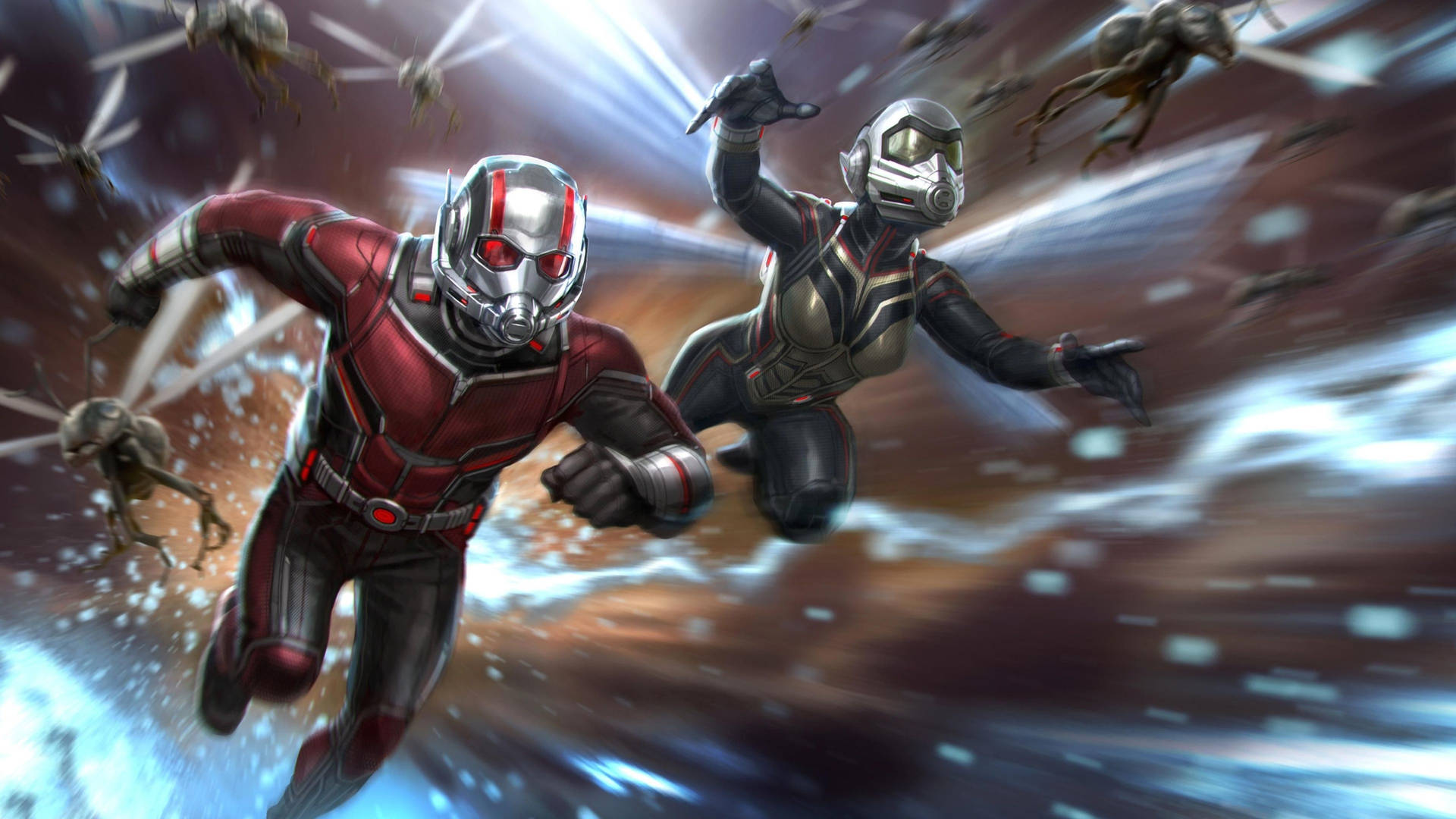 Ant Man And The Wasp tapet Wallpaper