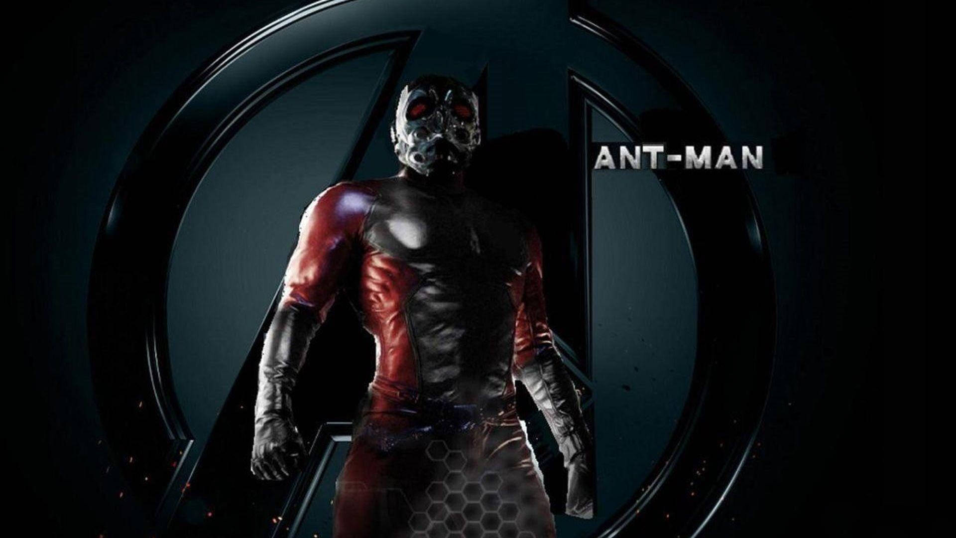 Antman Som En Del Av The Avengers Wallpaper