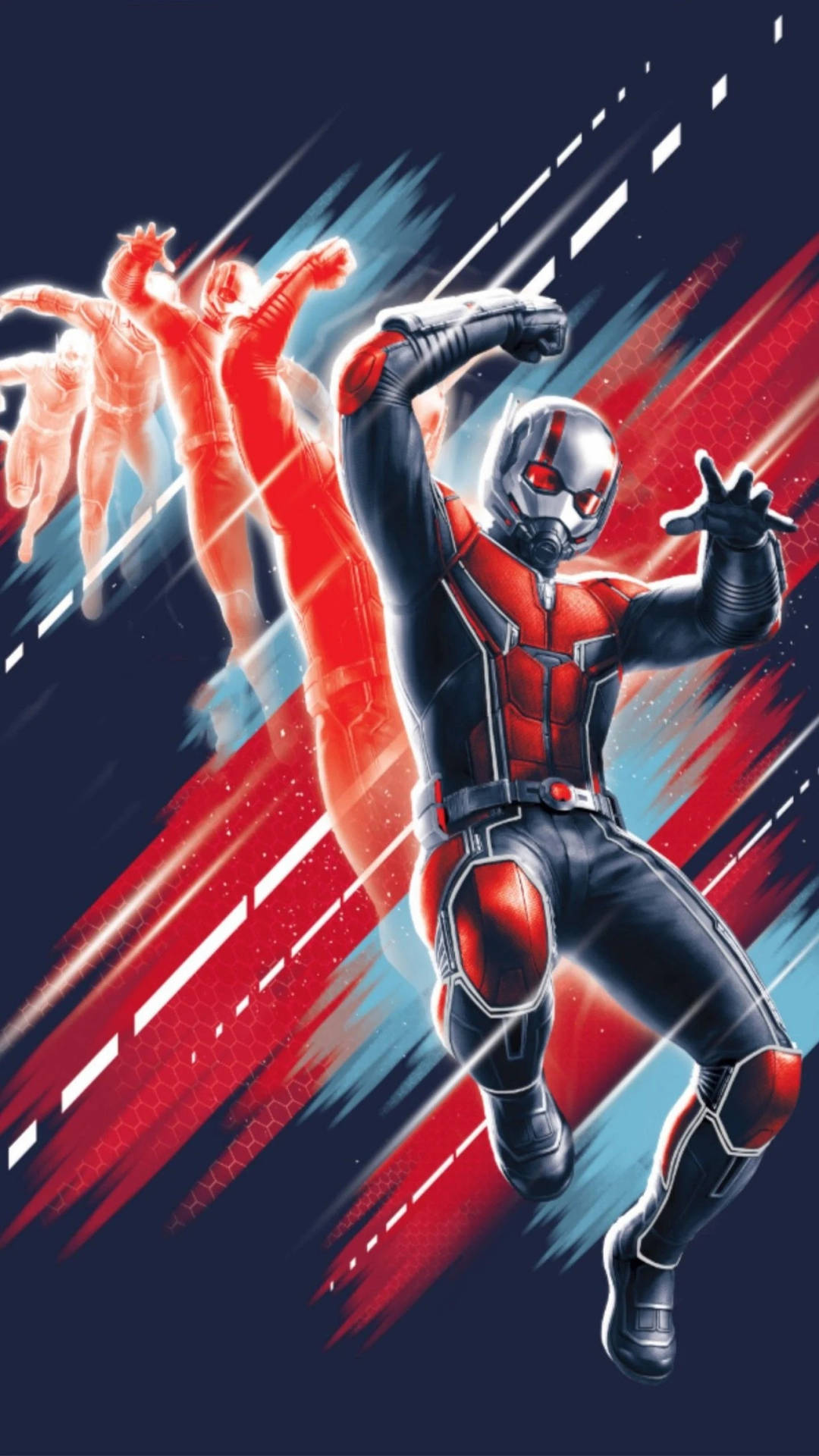 Antman Superhjälte Konstverk Wallpaper