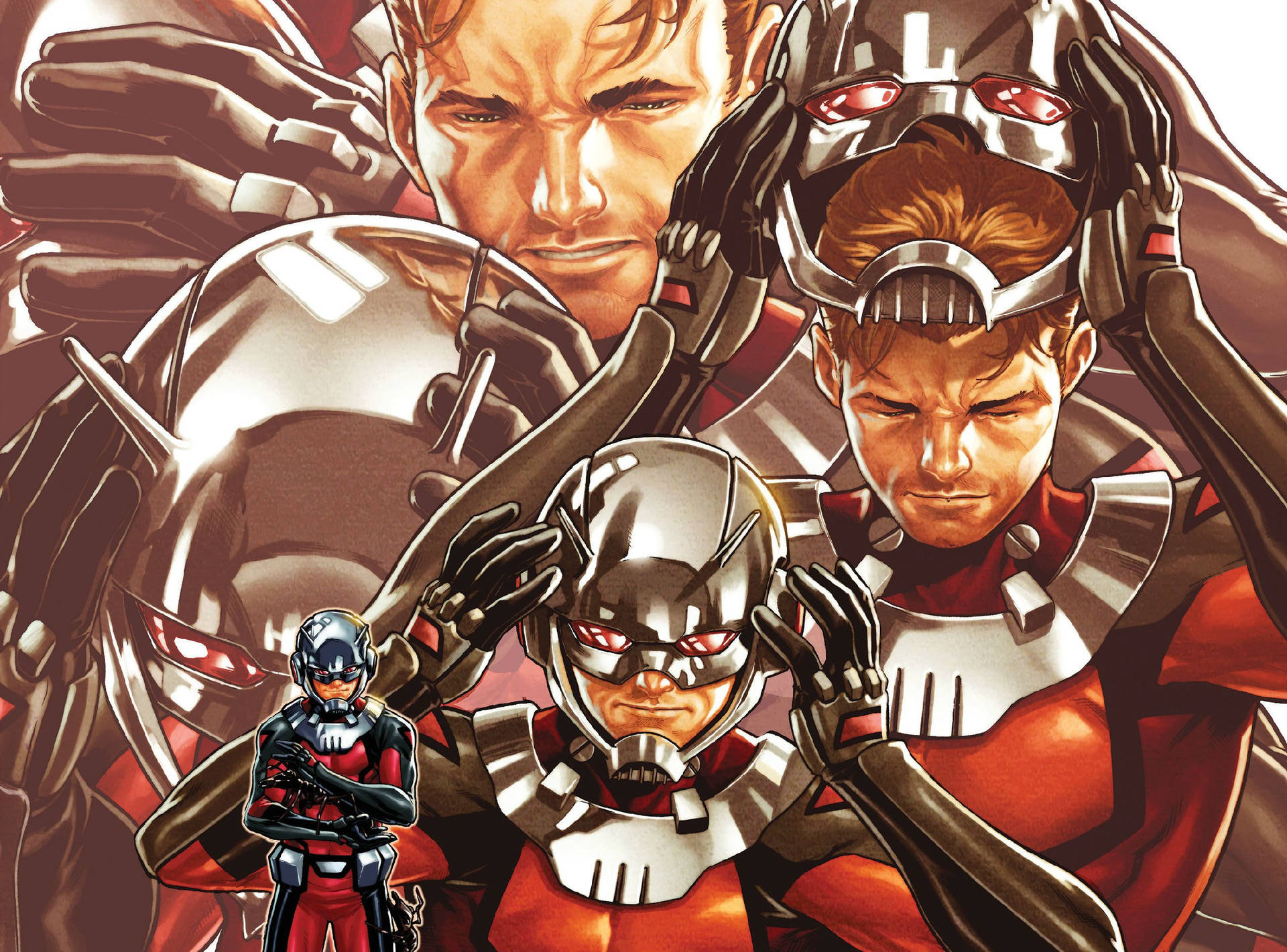 Antman Superheld Schrumpf Fortschritt Wallpaper