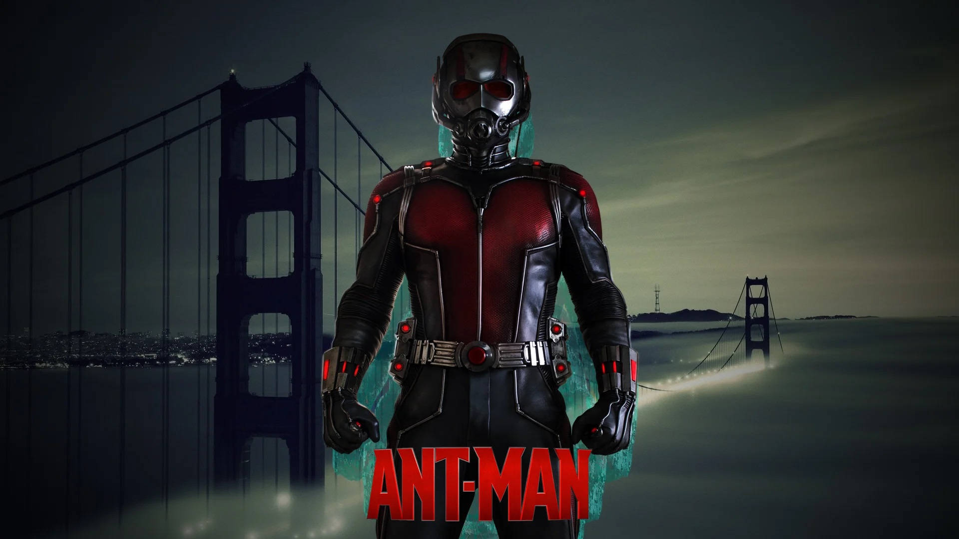 Ant Man Superhero Standing Wallpaper